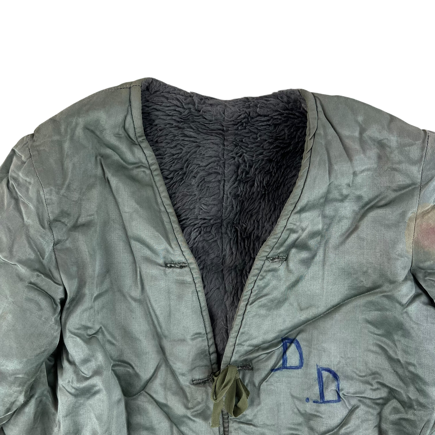 Greek Army M65 Faux Fur Jacket Liner - Medium