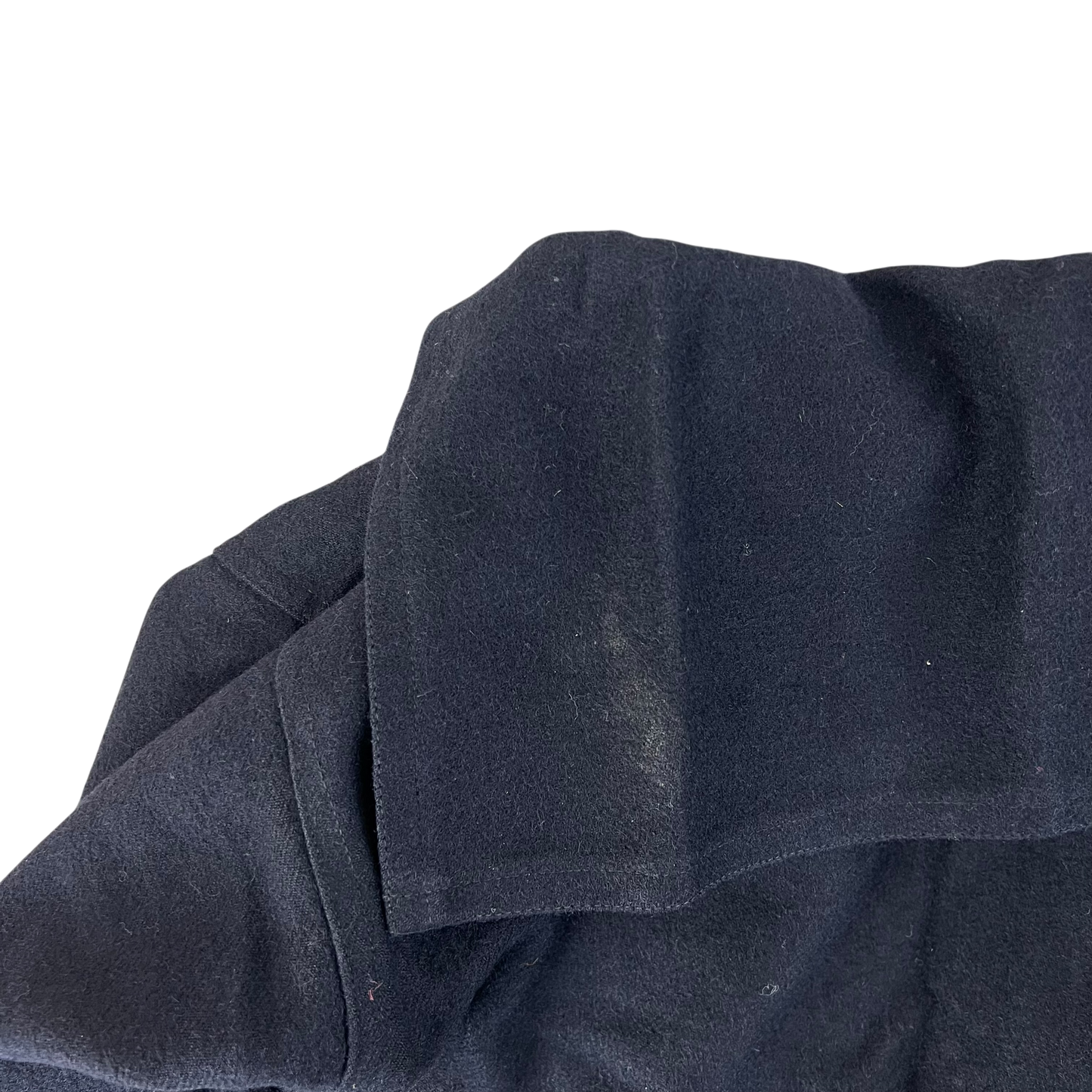 British Royal Navy 40s Class II Black Jumper Sailor's Top - Small
