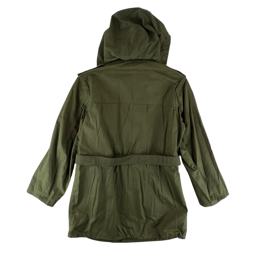 Czechoslovak Army M85 Field Parka Olive Green w/ Belt - Large