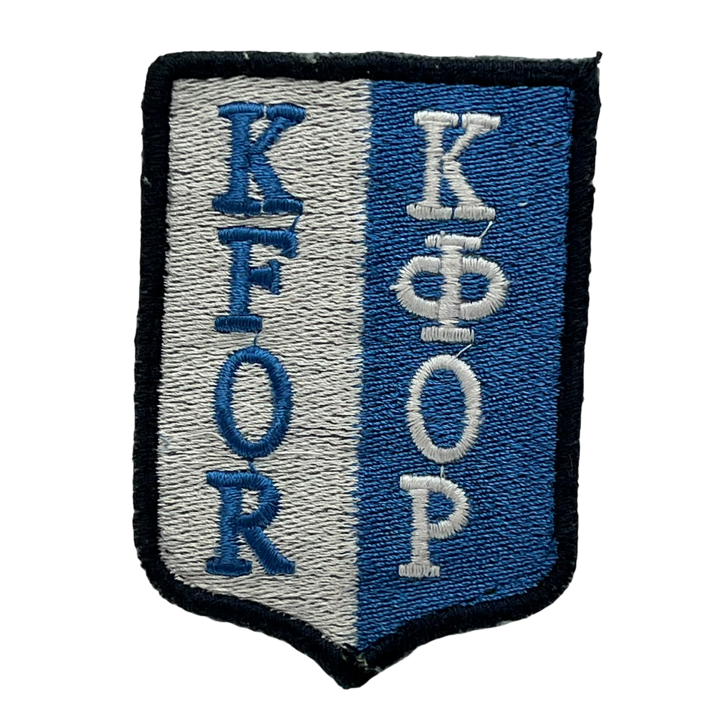 Finnish Army NATO KFOR Cyrillic Version Sleeve Patch