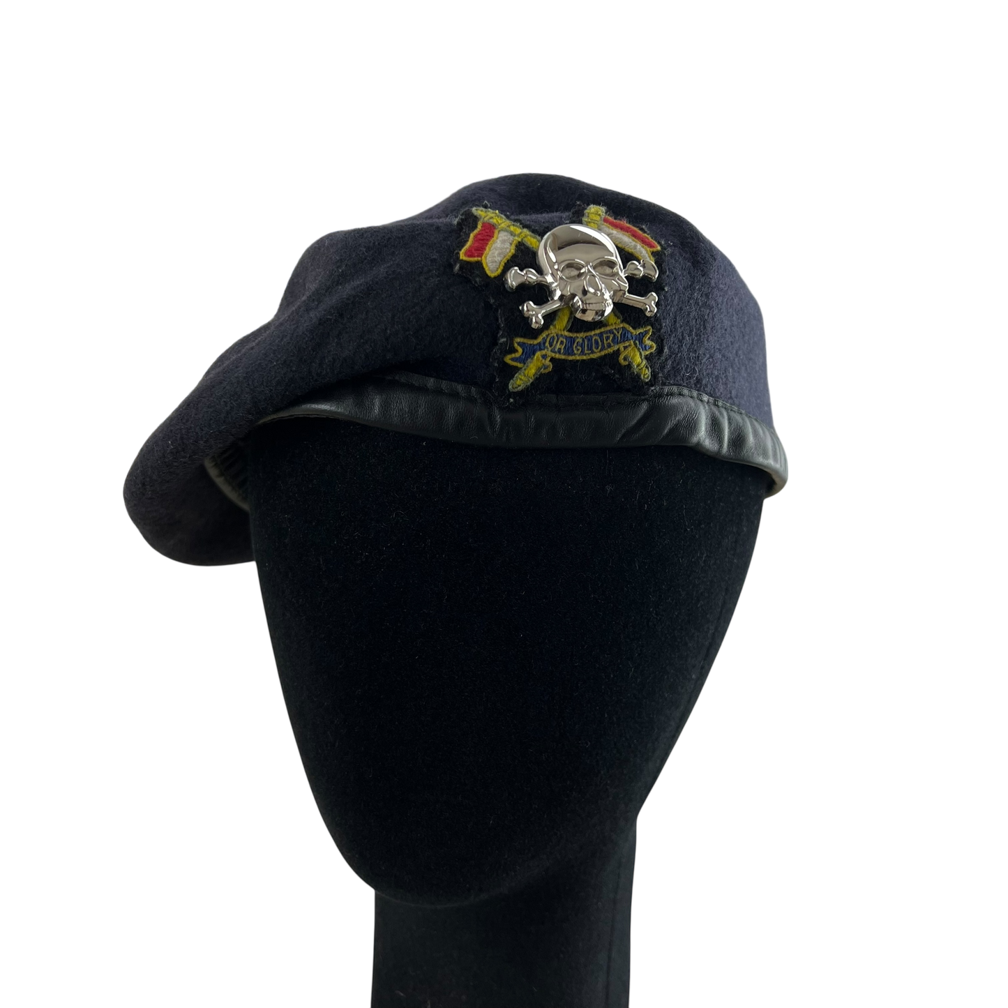British Army Beret w/ Badge - Royal Lancers - Large