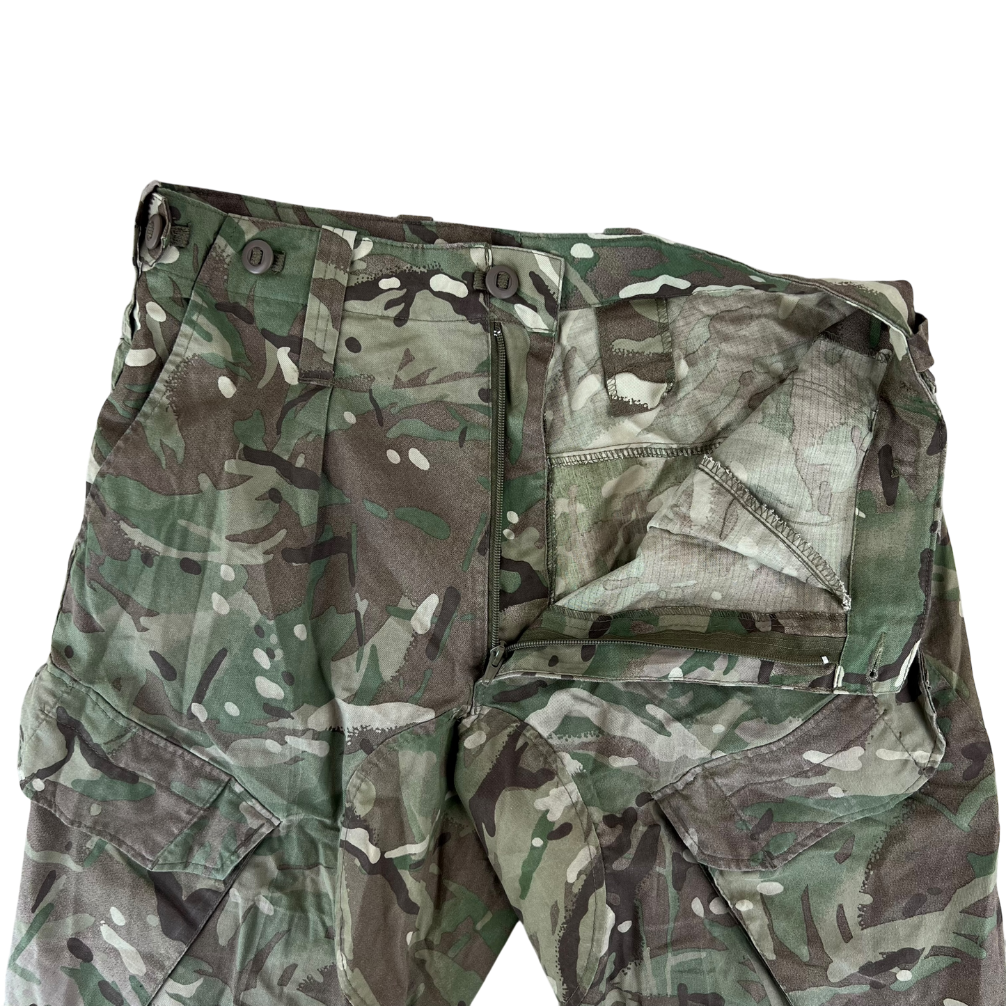 British Army MTP Camouflage Field Tailored Combat Shorts - W34