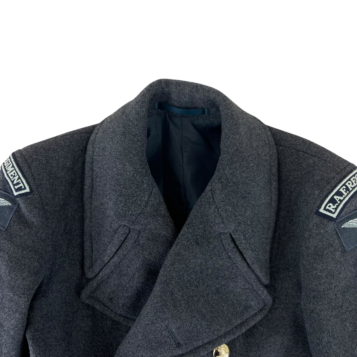 British RAF "Crombie" Wool Greatcoat - Medium