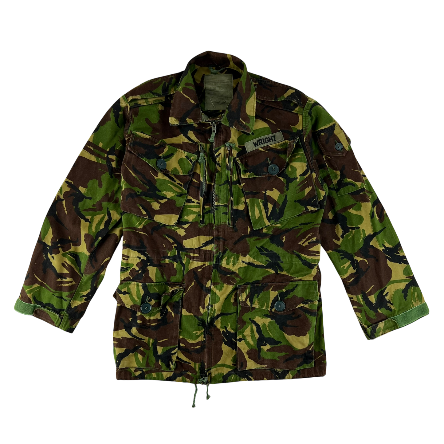 British Army 84 Pattern Woodland DPM Camo Combat Smock - Medium 180/96