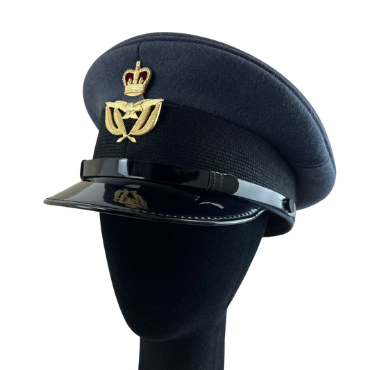 British RAF Peaked No. 1 Warrant Officer's Dress Cap - Small 56cm