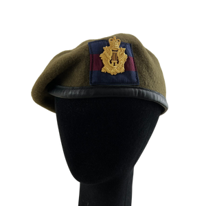 British Army Beret w/ Badge - Music Corps - Medium 57cm