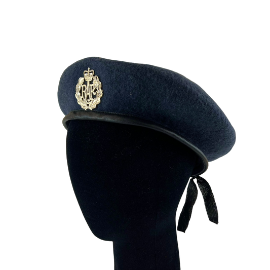 British Royal Air Force RAF Beret w/ Badge - 57cm