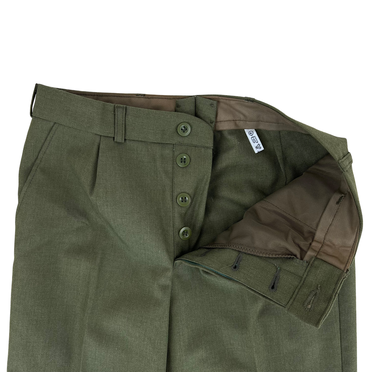 Slovak Army M97 Olive Green Dress Trousers - W27 L27