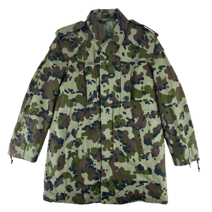 Romanian Army M1994 Fleck Leaf Camouflage Parka w/ Winter Liner - Medium