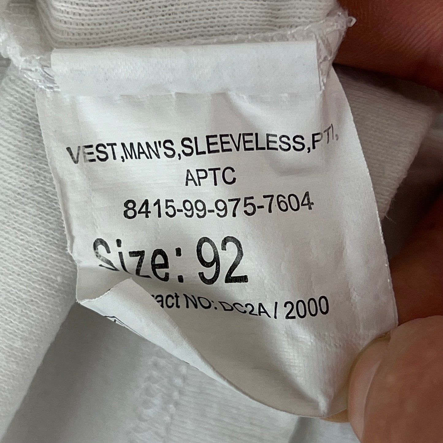 British Army PTI Vest - Medium 92cm