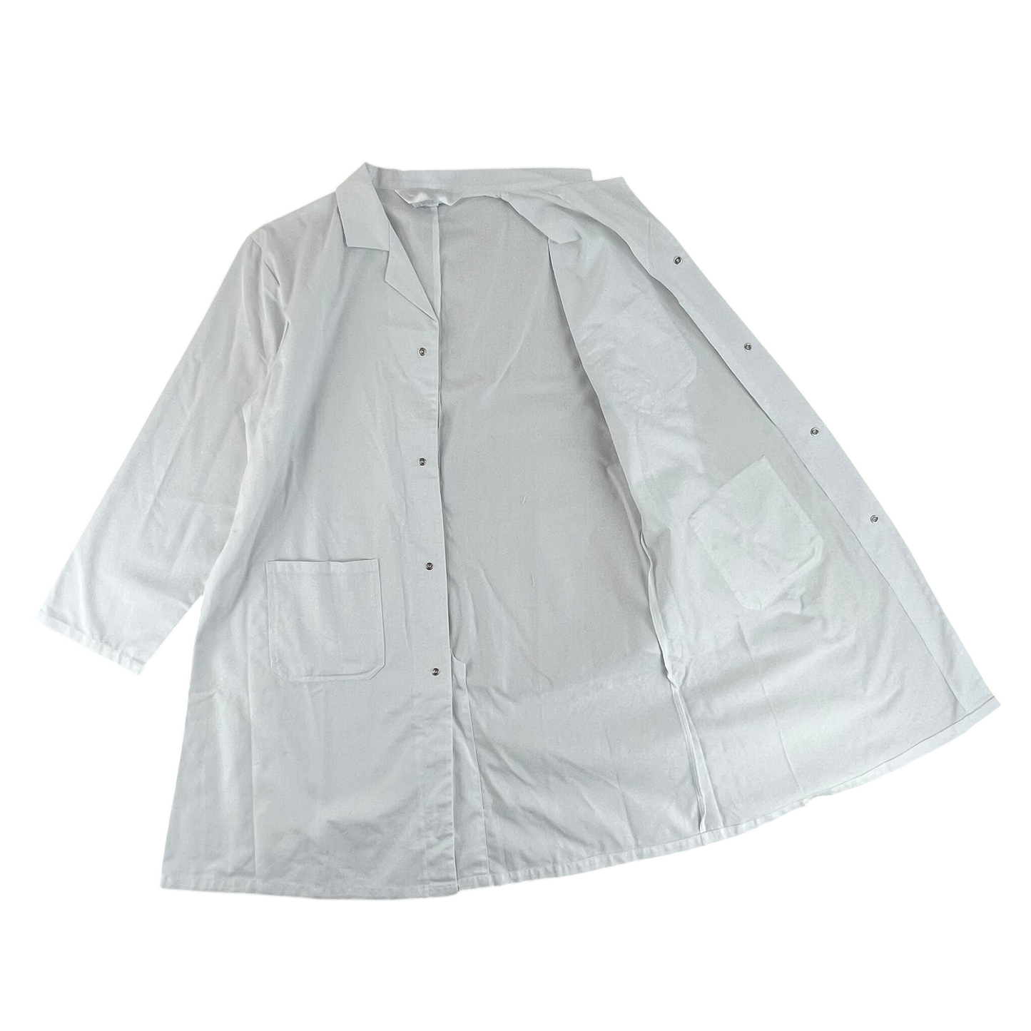 British Royal Navy White Dust Coat Overall - Large