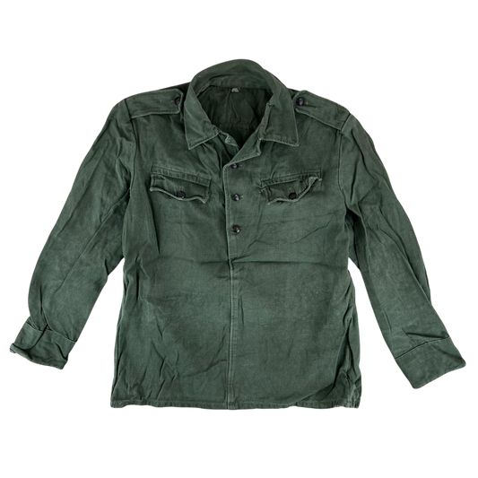 Bulgarian People's Army Olive Green Cossack Shirt - Medium