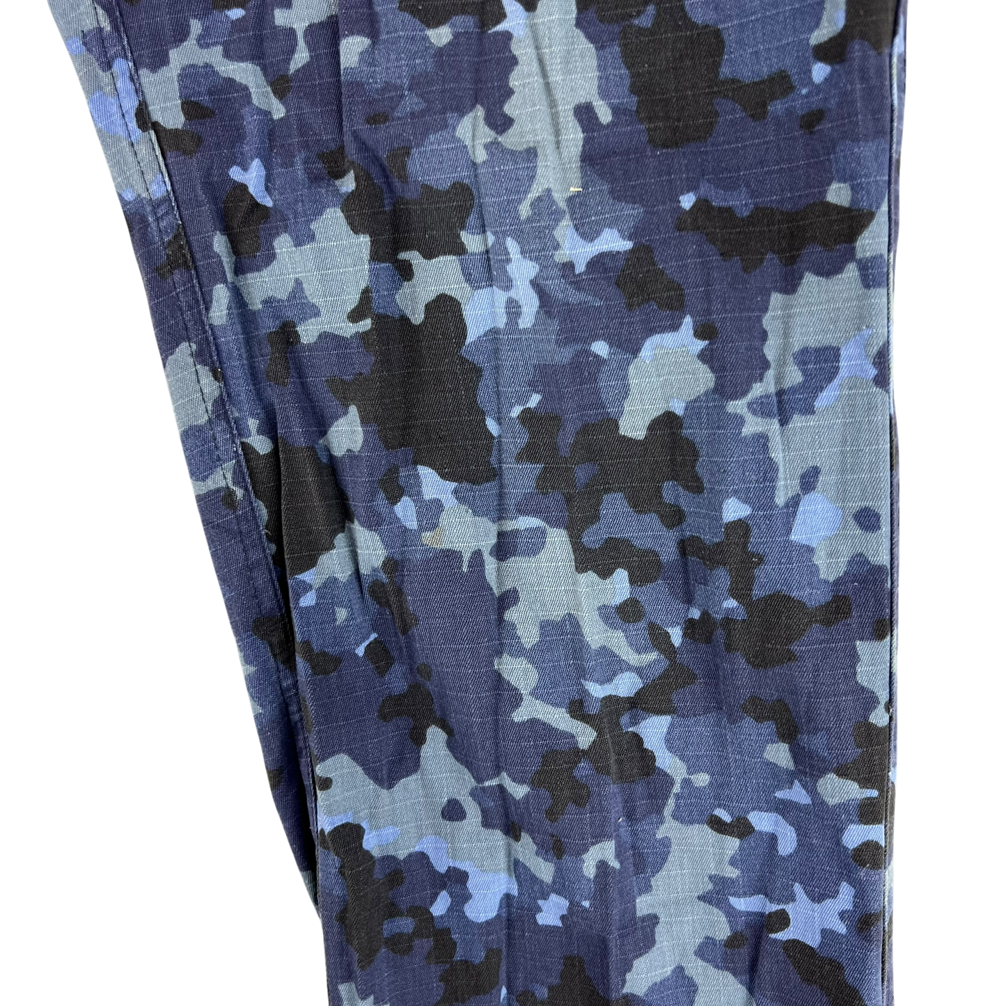 Romanian Navy M2017 Blue Camouflage Ripstop Trousers - W27 L32