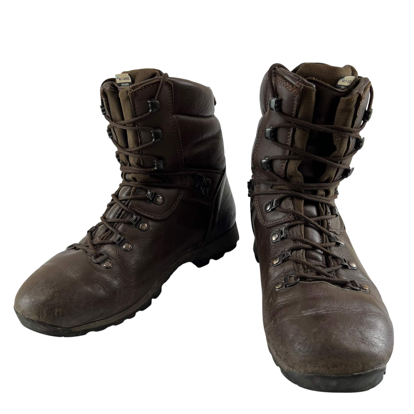 British Army Altberg Brown Combat Boots - Size 7