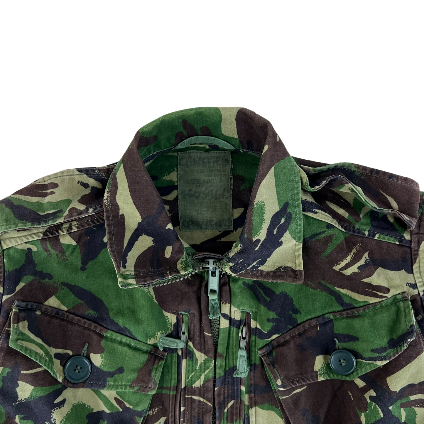 British Army 84 Pattern Woodland DPM Camo Combat Smock - Medium 180/96