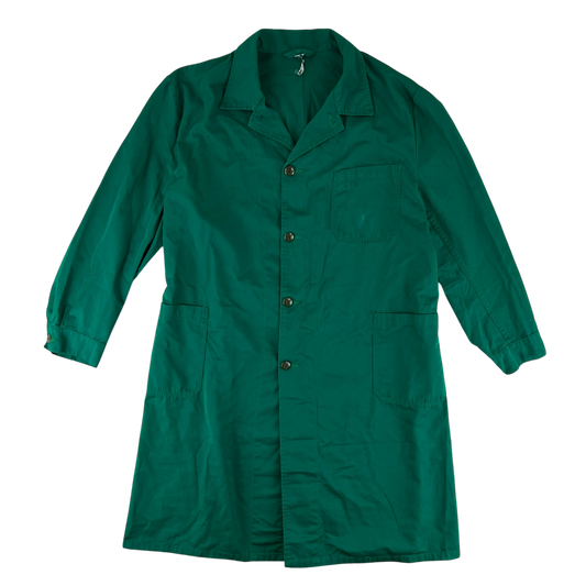 Austrian Army Green Blue Chore Coat - X Large 112-116 III/IV