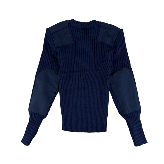 British Royal Navy Wool Crew Neck Pullover Jersey Jumper - Small 88cm