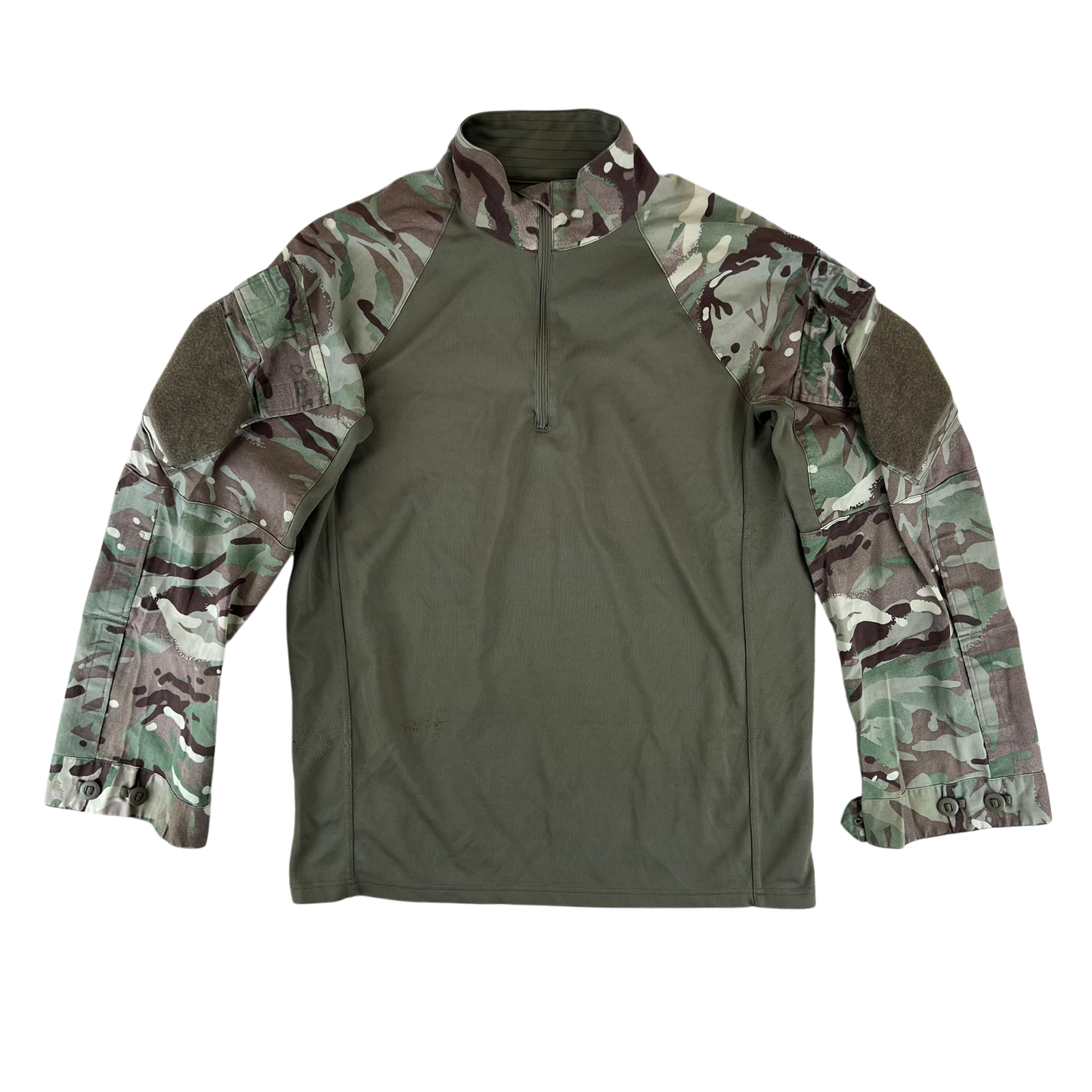 British Army MTP Camouflage Olive Green UBACS Combat Shirt - Large