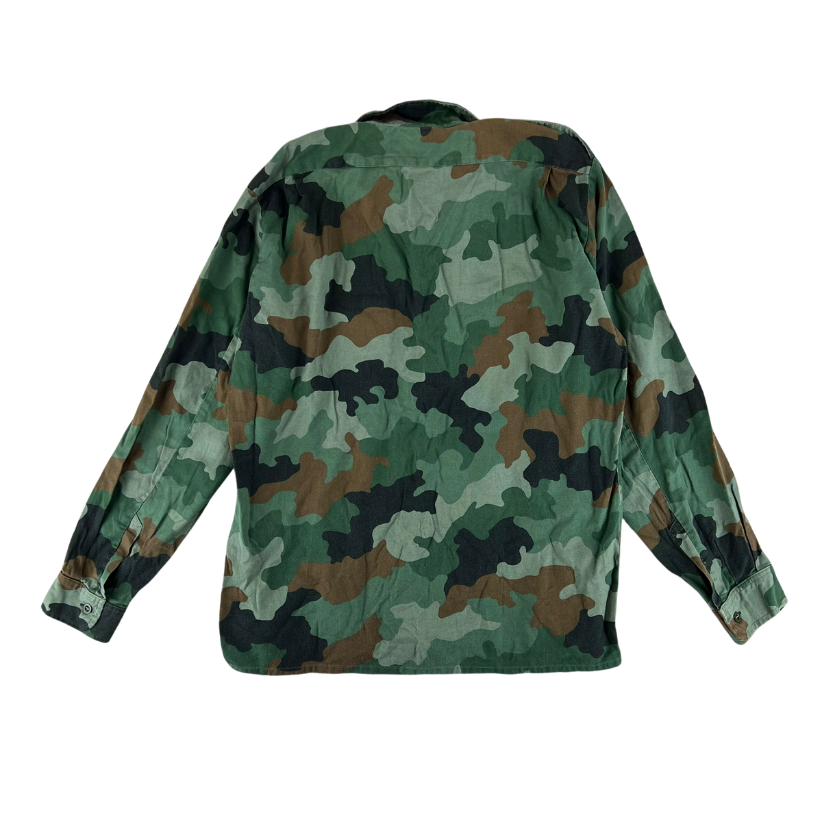 Serbian Army M93 Oak Leaf Camouflage Shirt - X Large