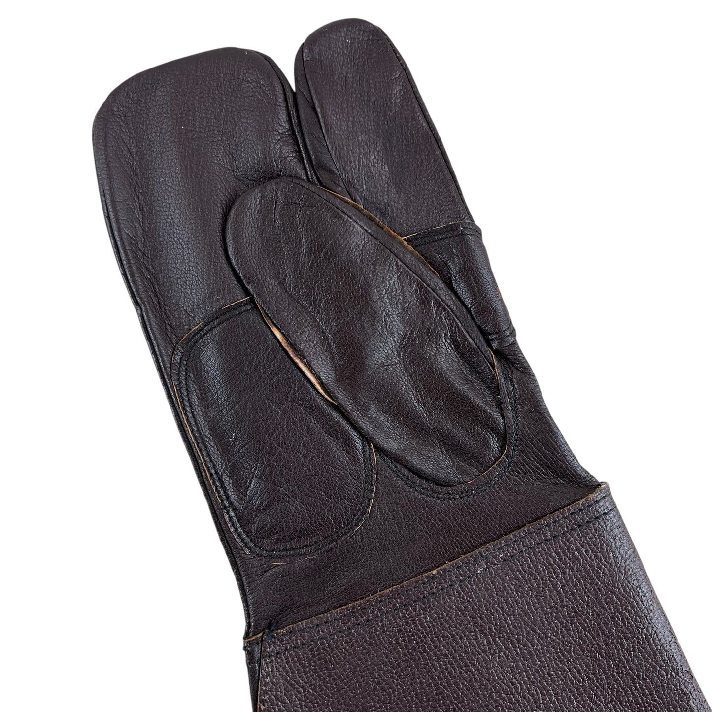 Finnish Air Force Leather Gauntlet Gloves