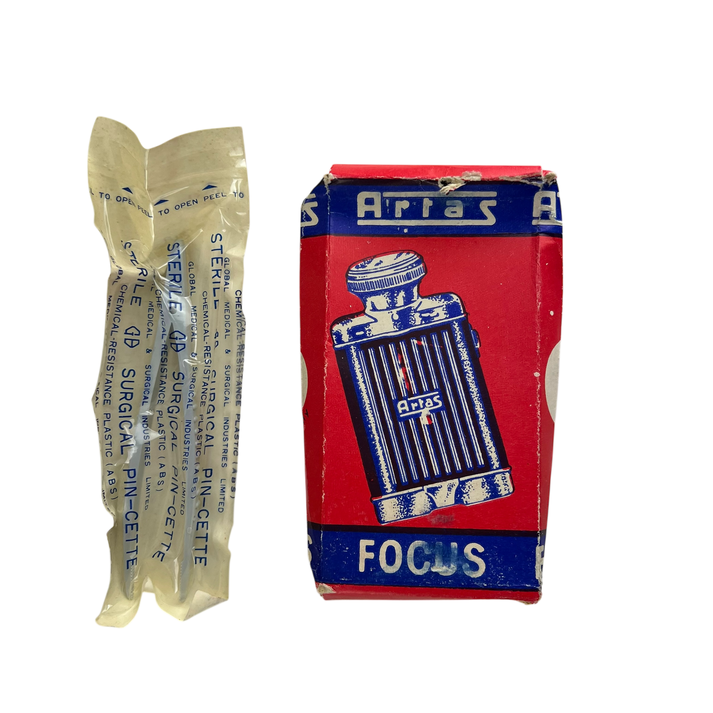 Finnish Civil Defence Vintage Medical Kit Bag w/ Supplies