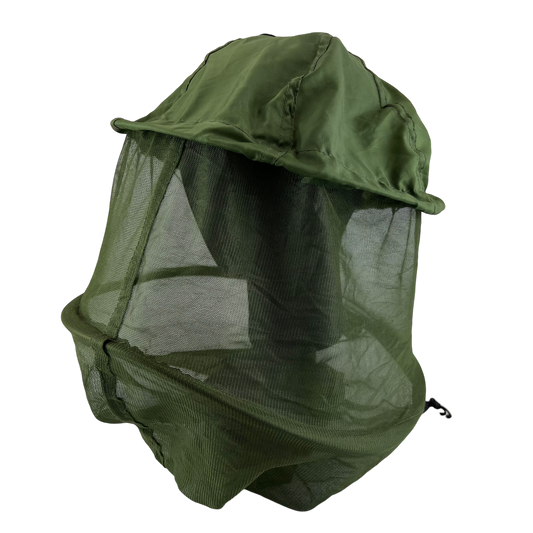 Dutch Army Olive Green Mosquito Netting Helmet Cover