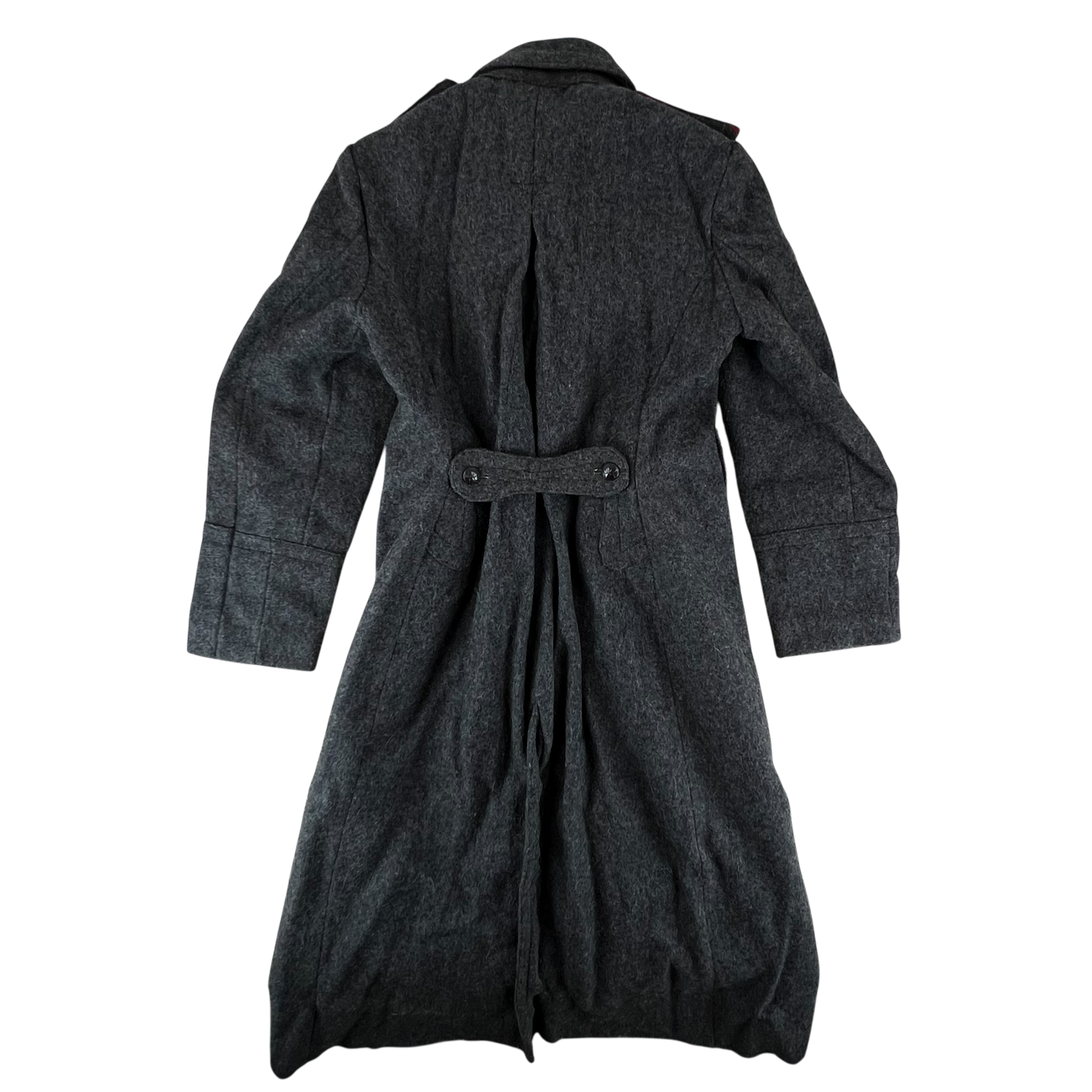 Bulgarian People's Army Grey Wool Greatcoat - Medium