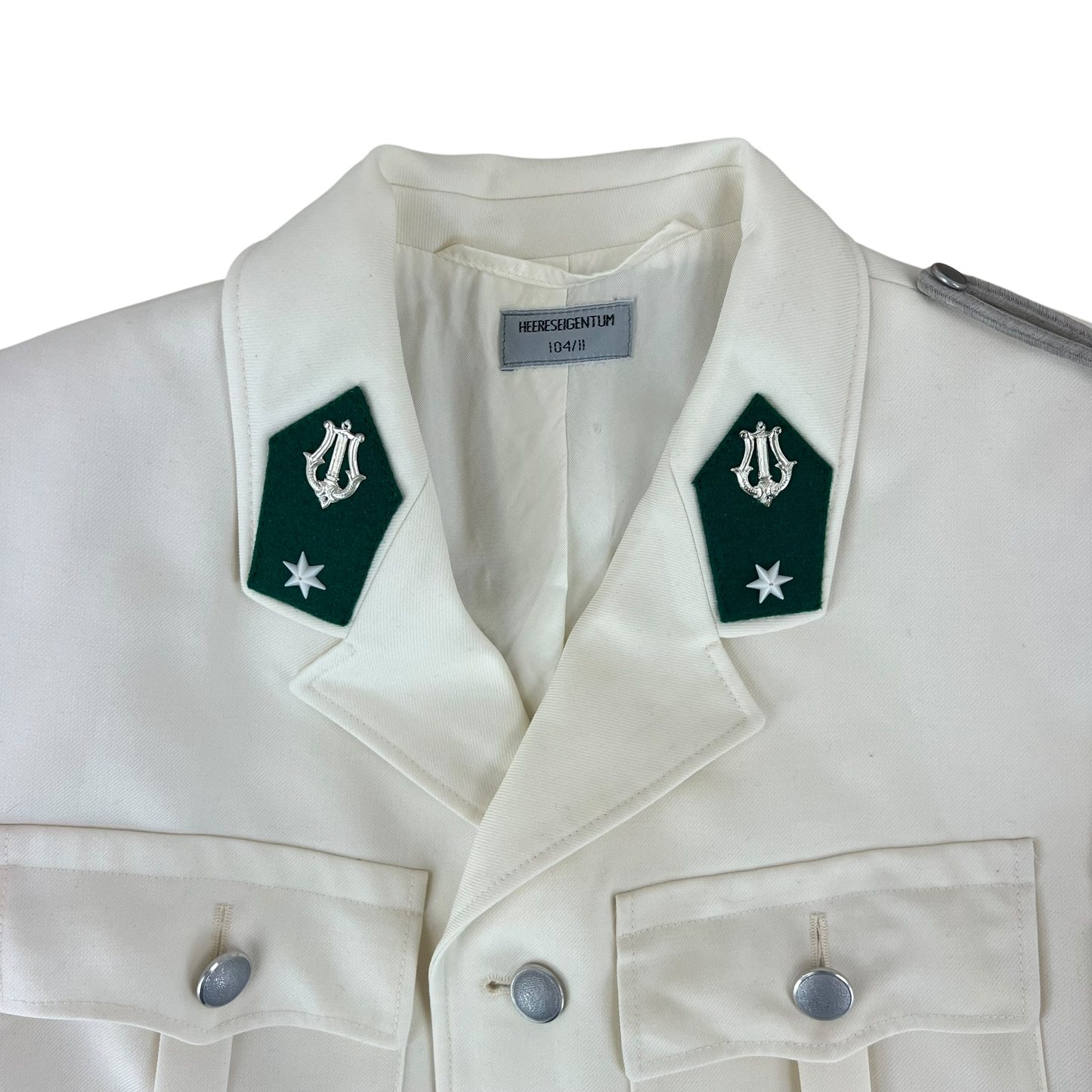 Austrian Army White Dress Jacket - Large 104/II
