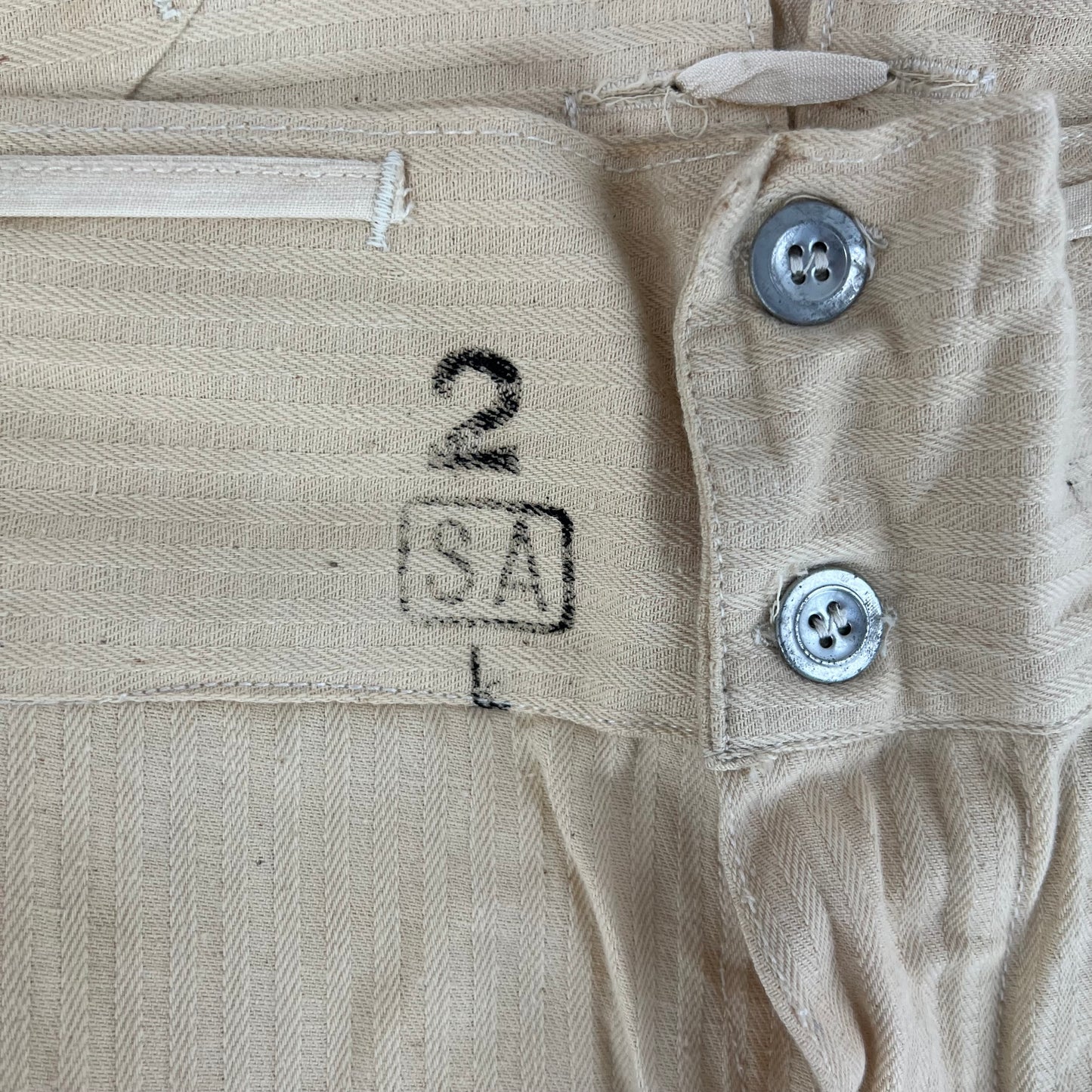 Finnish Army WW2 Medical Pyjama Bottoms - W34 L29