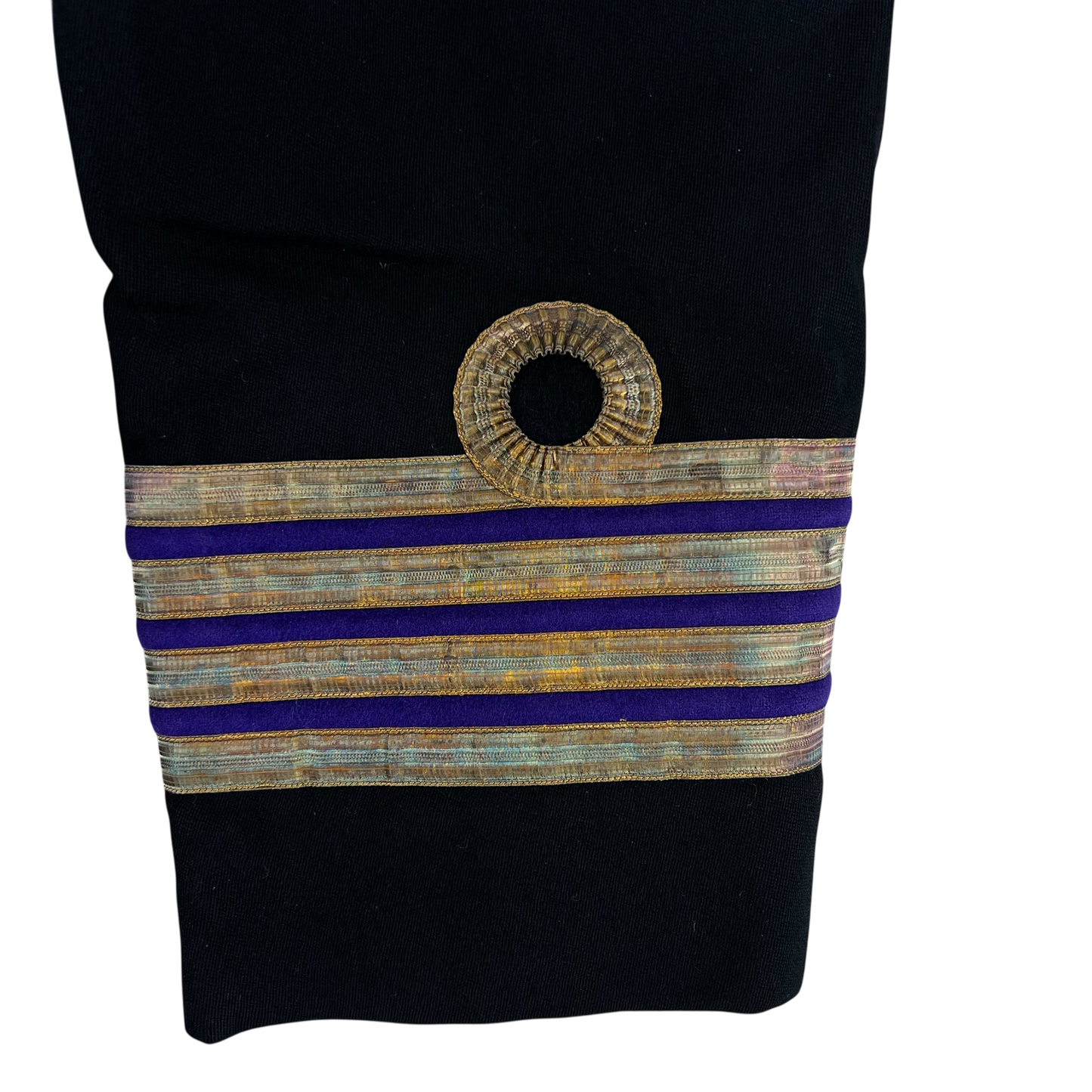 British Merchant Navy 60s Black Dress Uniform Set - Large