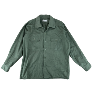 Yugoslav Army M77 Olive Drab Dress Shirt - Large