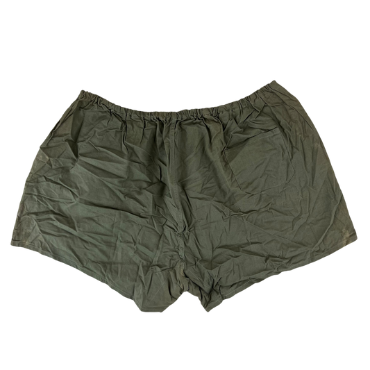 Czechoslovak Army 70's Olive PTI Shorts - X Large