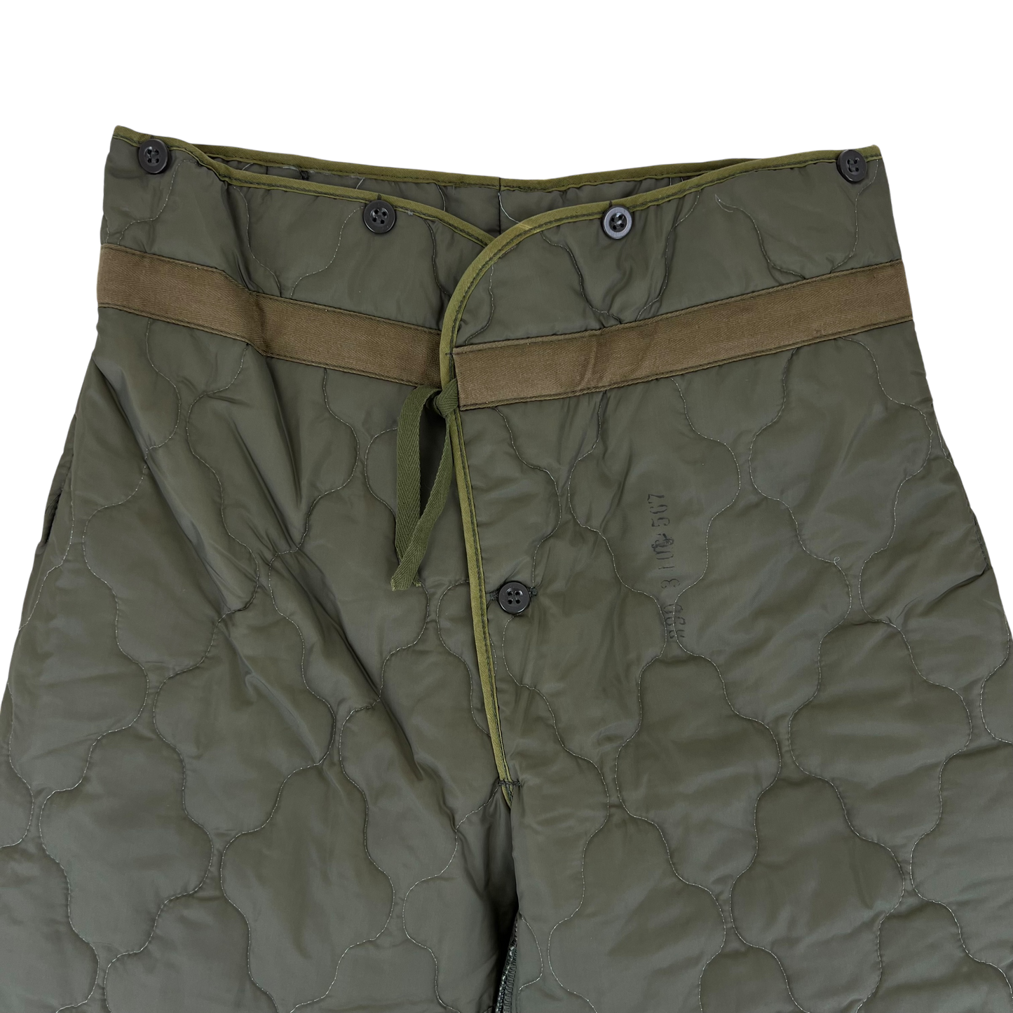 Czech / Czechoslovak Army M85 Olive Thermal Quilted Trouser Liner