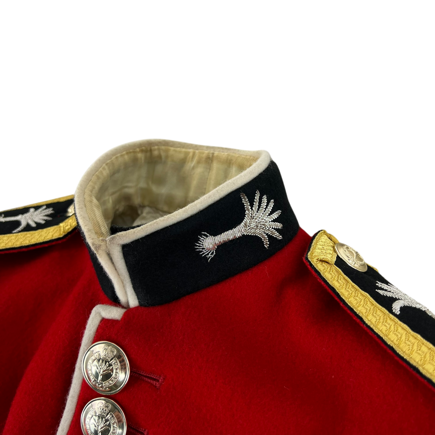 British Army CQMS & Sergeants Bandsman's Tunic Jacket w/ Wings - Welsh Guards - X Small