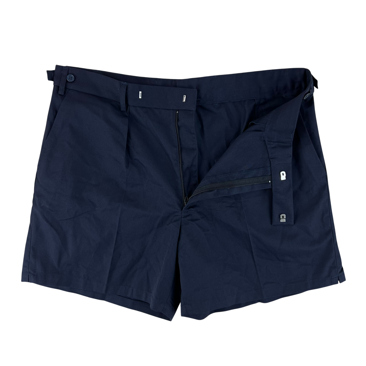 British Army / Tri-Services Navy Blue PTI Shorts - W37