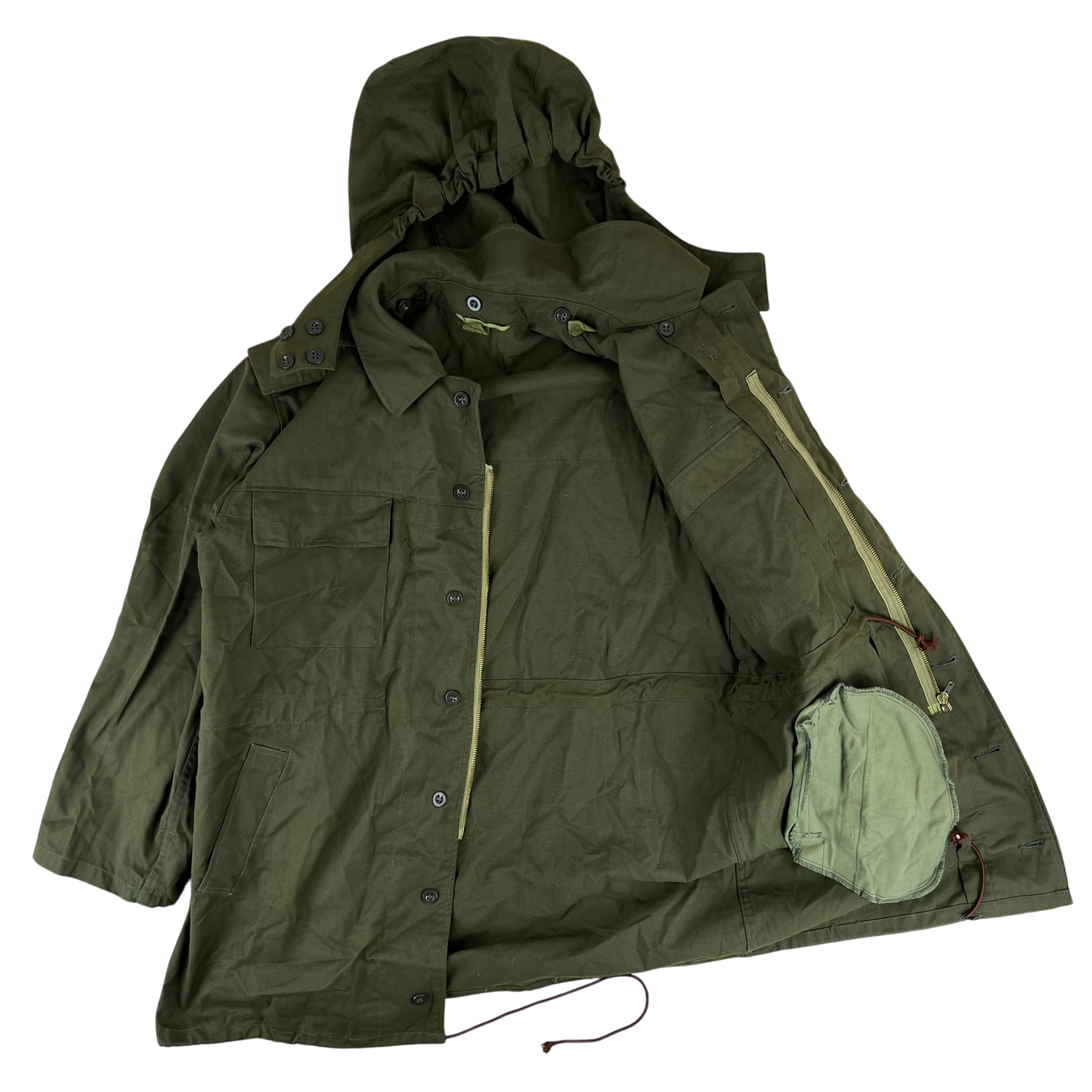 Czechoslovak Army M85 Field Parka Olive Green - X Large