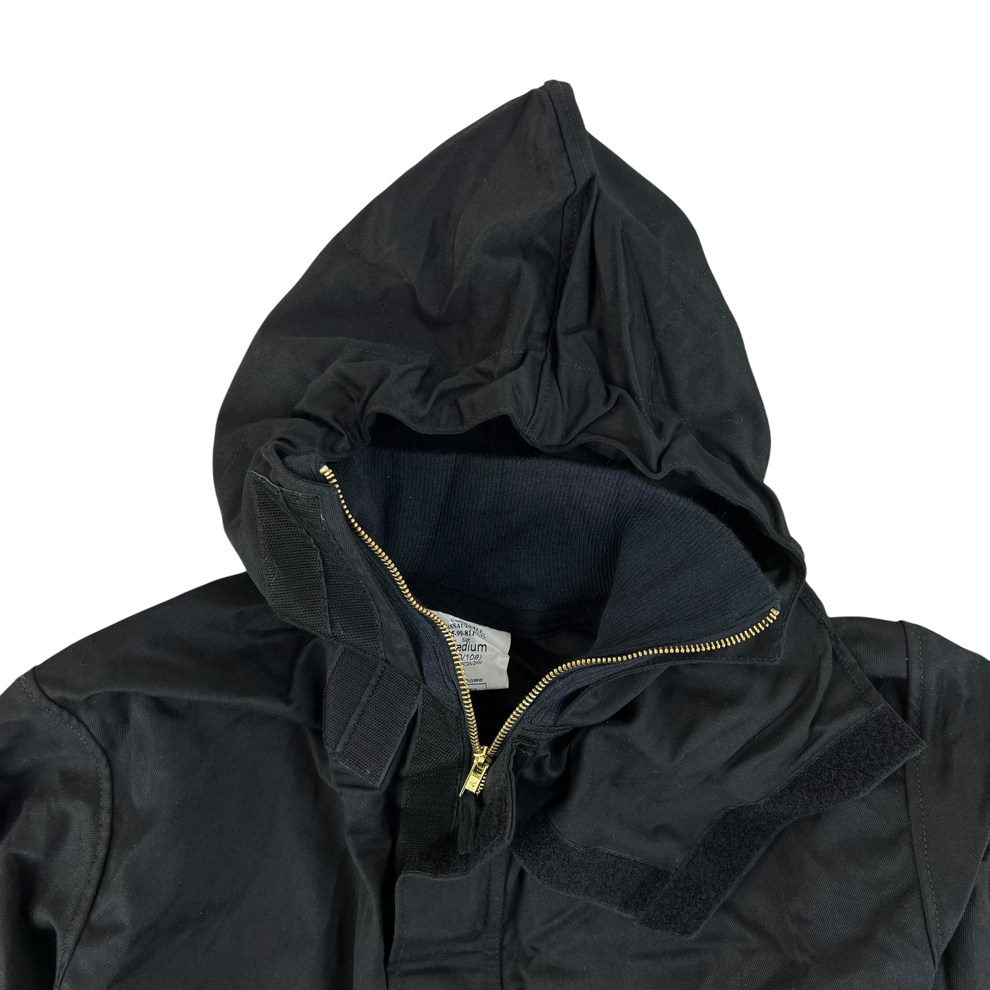 British Army Assault Suit Coverall Black - Medium