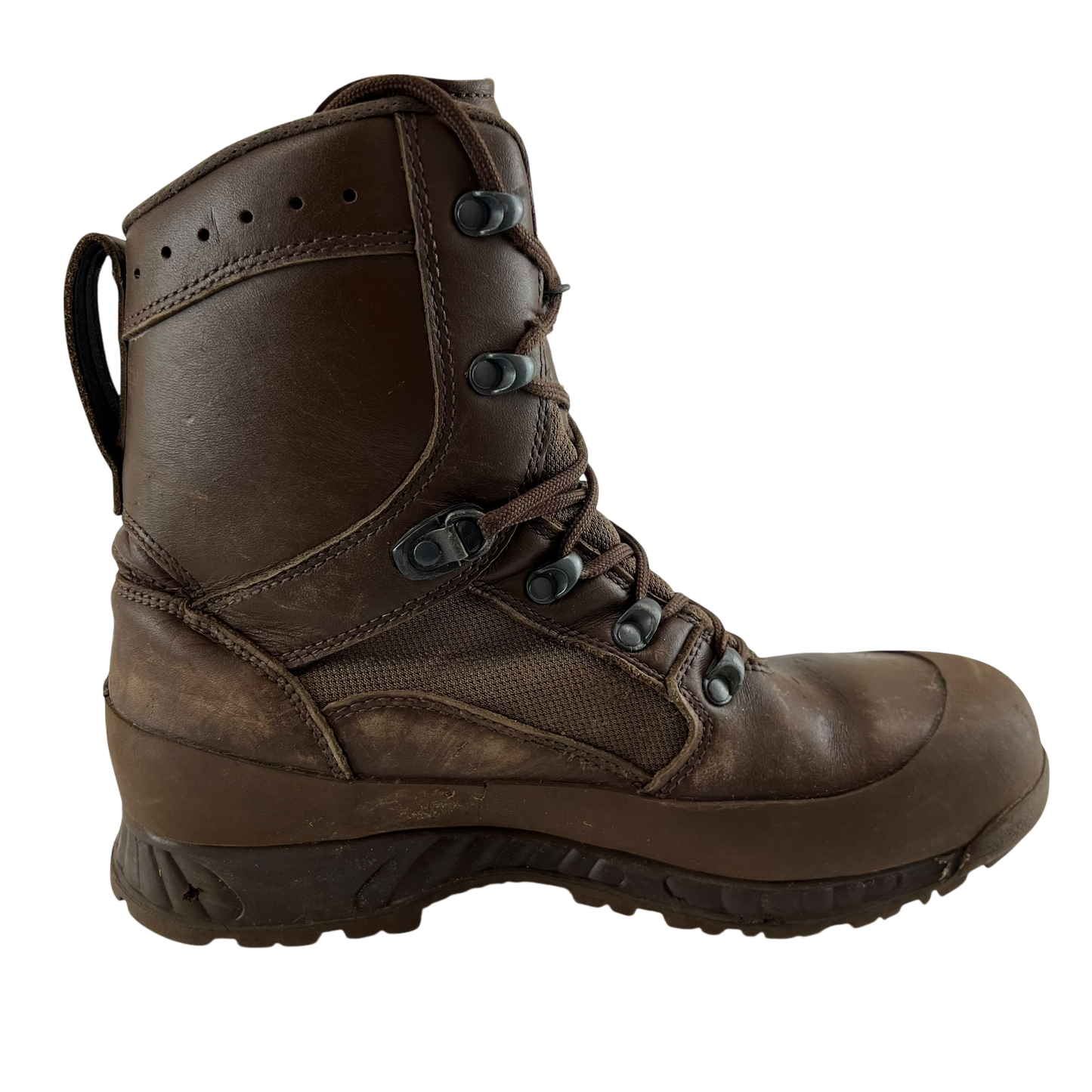 British Army HAIX Brown Combat Boots - Size 9M
