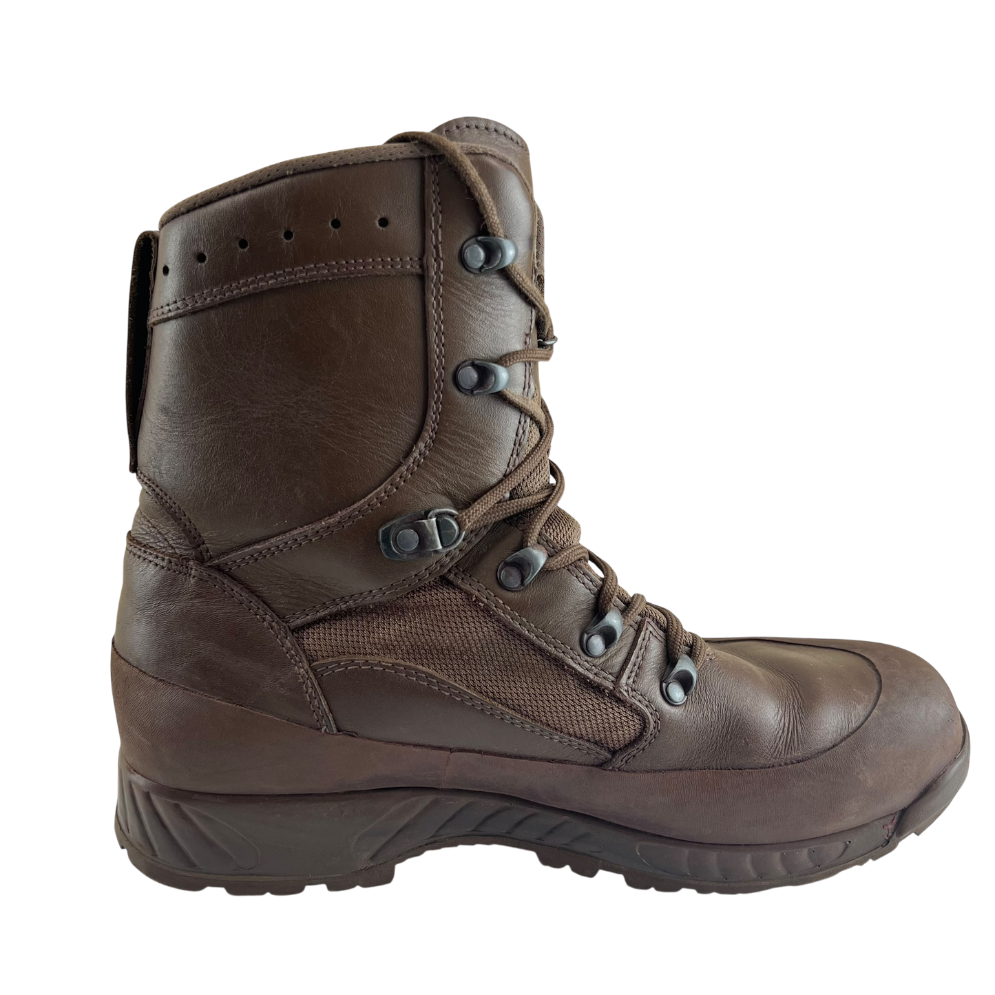 British Army HAIX Brown Combat Boots - Size 12M
