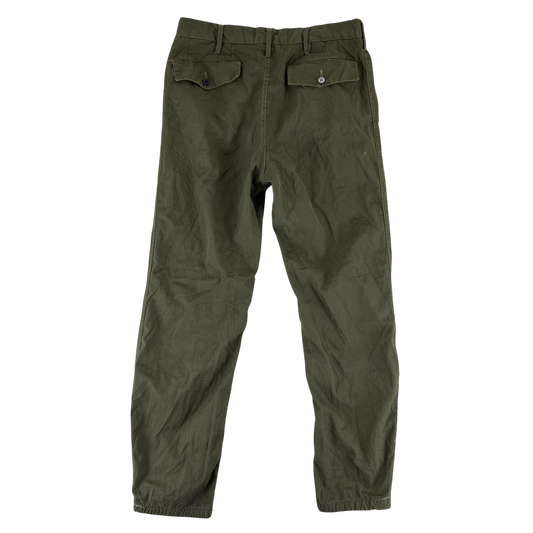 Italian Army Olive Drab Roma 75 Trousers - W30 L29.5