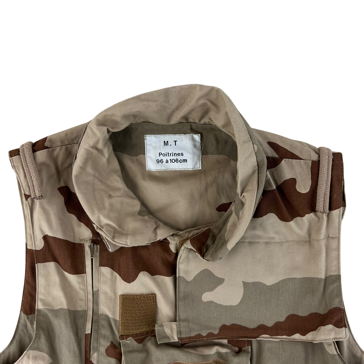 French Army Desert Camouflage Body Armour Vest - Medium / Large