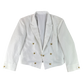 British RAF 70s Tropical Mess Dress Jacket - X Large