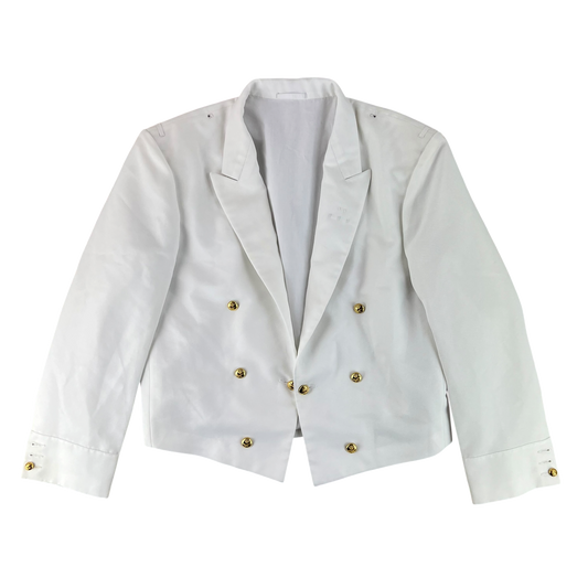 British RAF 70s Tropical Mess Dress Jacket - X Large