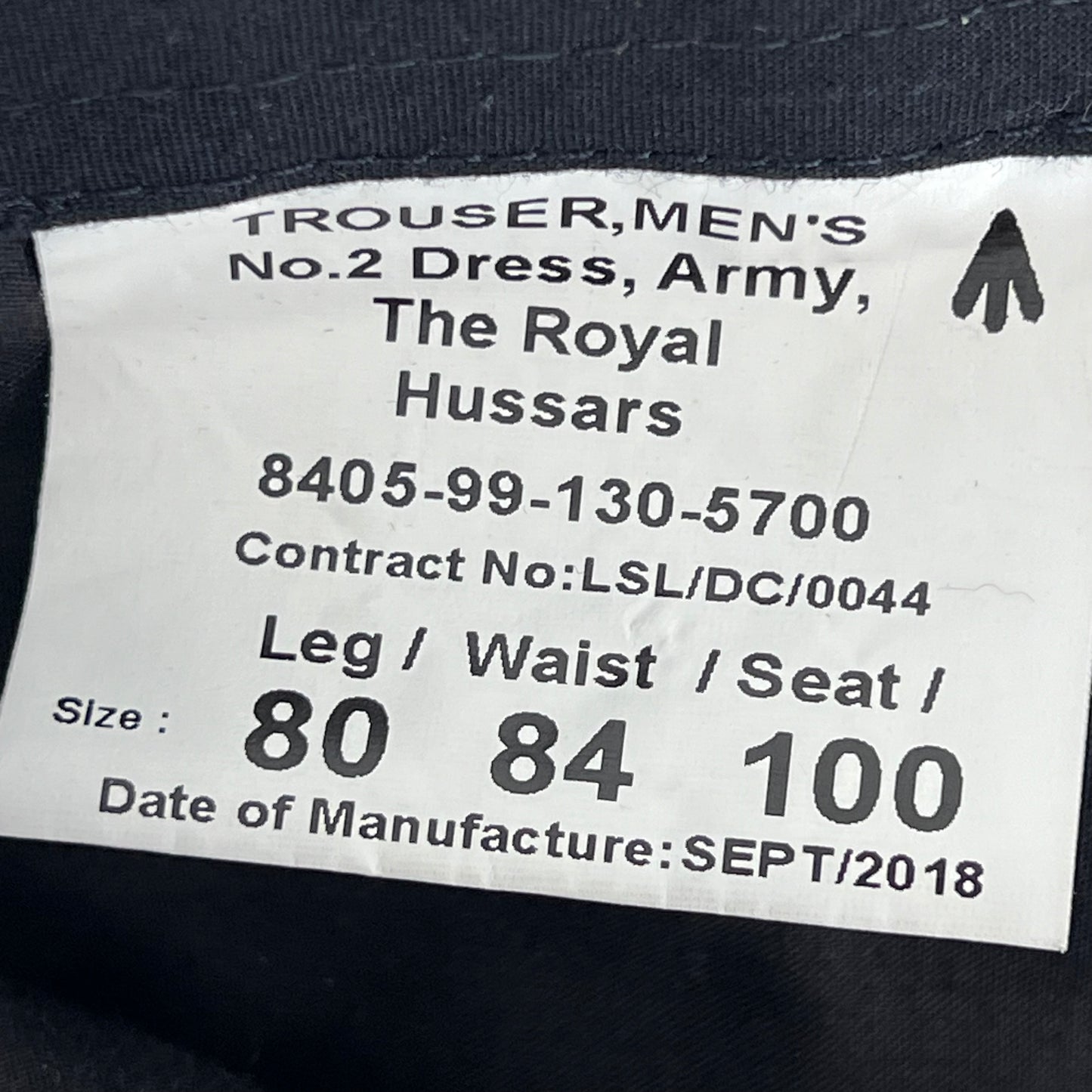 British Army Royal Hussars No. 2 Dress Trousers - W33 L30