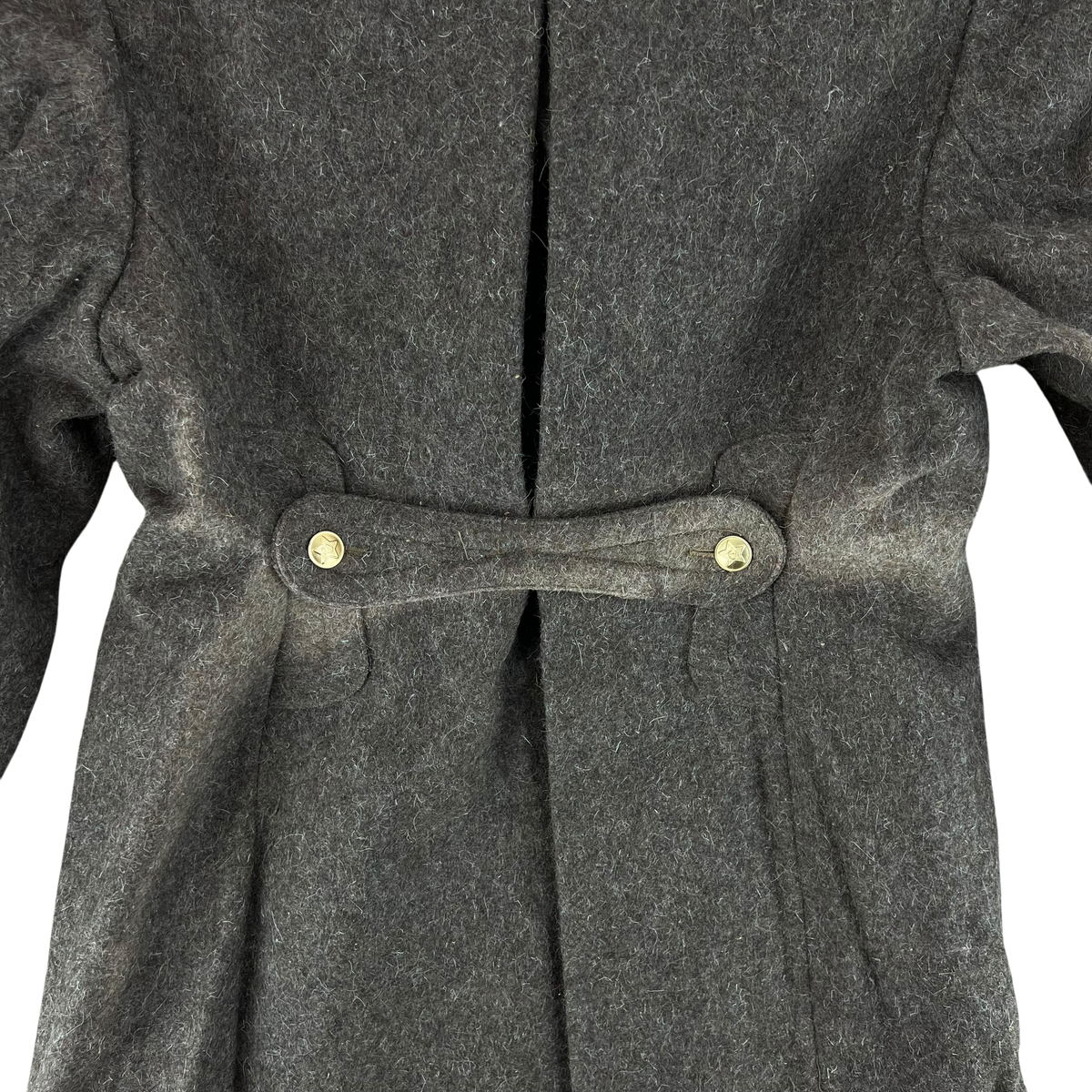 Soviet Red Army Brown Wool Greatcoat - Medium