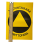 Finnish Army M64/65 Warning Sign - "Risk of Infection"