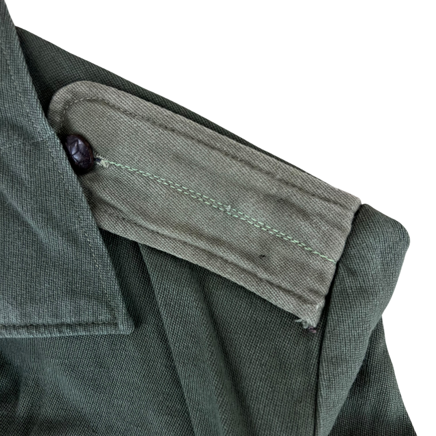 Bulgarian People's Army Officer's Olive Green Cossack Shirt - Large