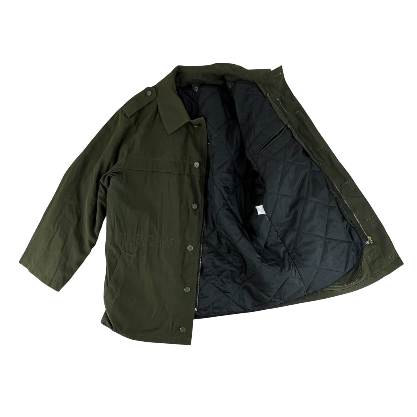 Slovak Army M97 Guard's Coat Olive Drab w/ Liner - X Large