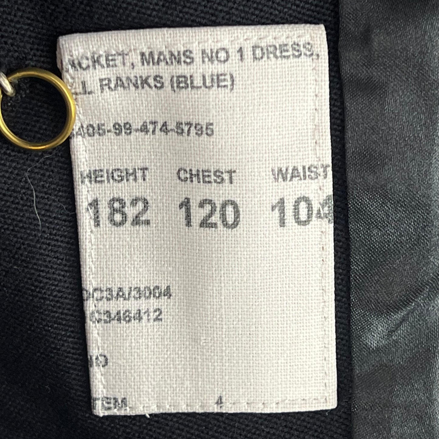 British Army No. 1 Dress Jacket - Royal Tank Regiment - Large