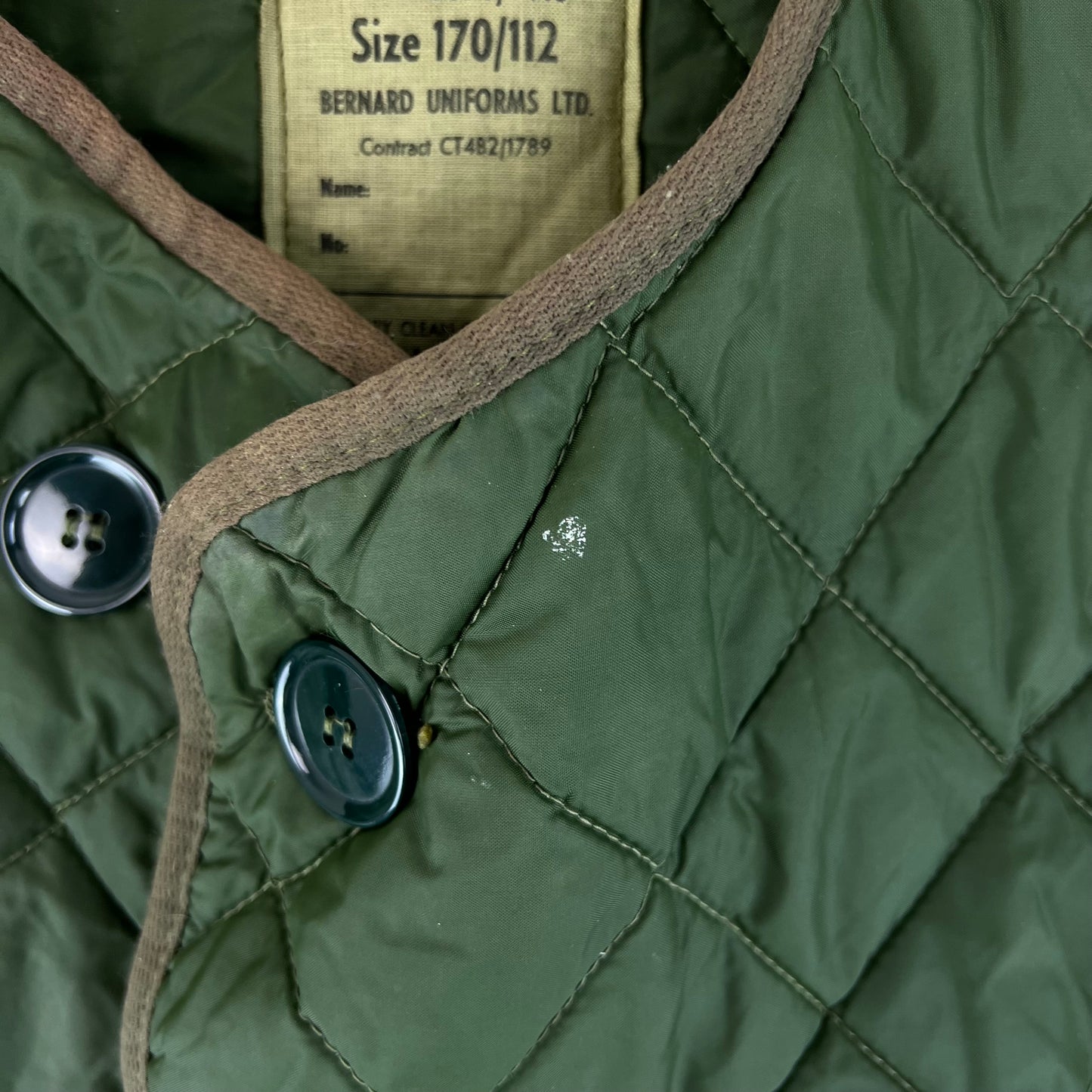 British Army Extreme Cold Weather Smock Jacket Liner - Large 170/112